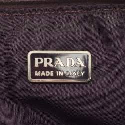 Prada Dark Blue Nylon Pochette