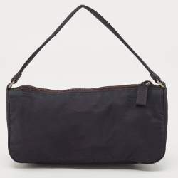 Prada Dark Blue Nylon Pochette