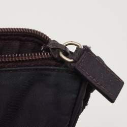 Prada Dark Blue Nylon Pochette