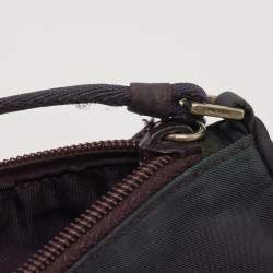 Prada Dark Blue Nylon Pochette