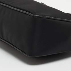 Pre Owned Prada Black Nylon Mini Re-Edition 2005 Shoulder Bag