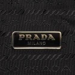 Pre Owned Prada Black Nylon Mini Re-Edition 2005 Shoulder Bag