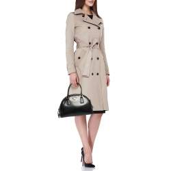 Pre Owned Prada Black Leather Zip Satchel