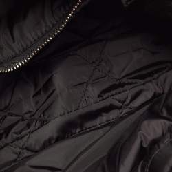 Prada Black Quilted Nylon Bomber Chain Shoulder Bag