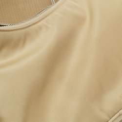 Prada Beige Nylon and Leather Re-Edition 2005 Baguette Bag