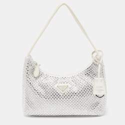 Prada Crystal Mini Re-Edition Bag