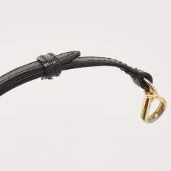 Pre Owned Prada Black Saffiano Leather Promenade Satchel