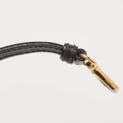 Pre Owned Prada Black Saffiano Leather Promenade Satchel