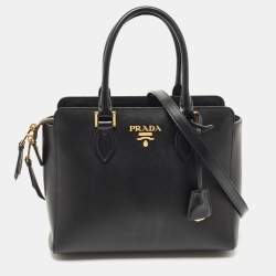 Prada Black Saffiano Leather Tote bag