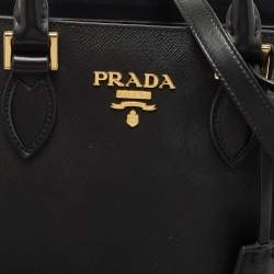 Prada Black Saffiano Leather Tote bag