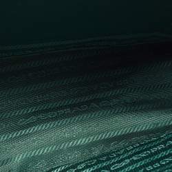 Pre Owned Prada Green Saffiano Lux Leather Small Double Zip Tote