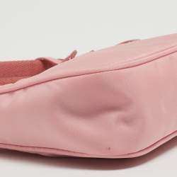 Prada Pink Nylon Mini Re-Edition 2000 Shoulder Bag