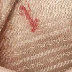 Pre Owned Prada Beige Nylon Mini Re-Edition 2000 Shoulder Bag