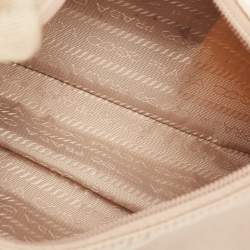 Pre Owned Prada Beige Nylon Mini Re-Edition 2000 Shoulder Bag