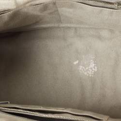 Pre Owned Prada Grey Denim Crystal Embellished Tote