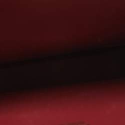 Pre Owned Prada Red Ostrich Leather Logo Phone Crossbody Pouch