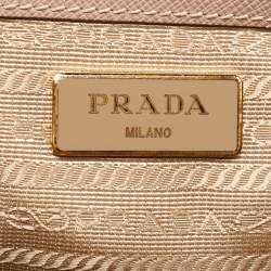 Pre Owned Prada Pink Saffiano Lux Leather Galleria Tote