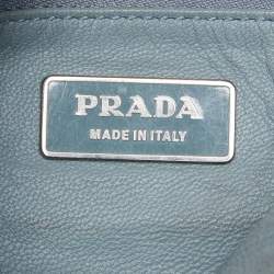 Pre Owned Prada Black Leather Shoulder Bag