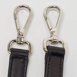 Prada Black Saffiano Cuir Leather Kristen Tote