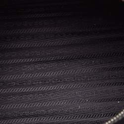 Prada Black Saffiano Cuir Leather Kristen Tote