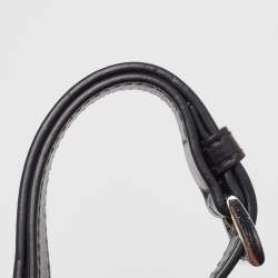 Prada Black Saffiano Cuir Leather Kristen Tote