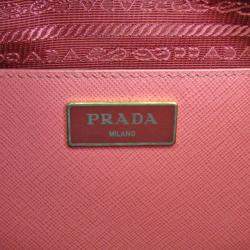 Prada Pink Leather Small Promenade Satchel