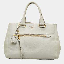 Borsa a mano - white