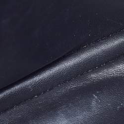 Pre Owned Prada Red Ostrich Bandoliera Odette Top Handle Bag