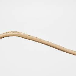 Pre Owned Prada Cream Python Washed Multi Pocket Hobo