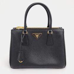 Prada Saffiano Lux Tote and Shoulder Bag (1BA863)