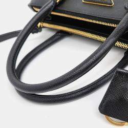 Prada Saffiano Lux Tote and Shoulder Bag (1BA863)