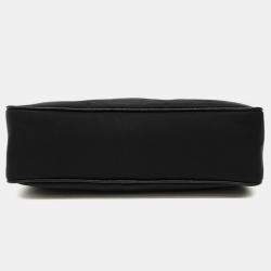 Pre Owned Prada Tesuto Chain Strap Hobo Bag