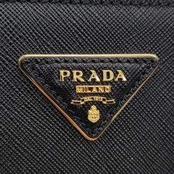 Pre Owned Prada Saffiano Lux Tote and Shoulder Bag