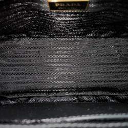 Pre Owned Prada Saffiano Lux Tote and Shoulder Bag