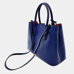 Prada Saffiano Dublé  Tote and Shoulder Bag