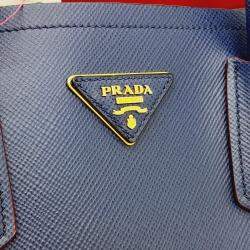 Prada Saffiano Dublé  Tote and Shoulder Bag