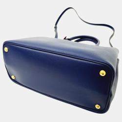 Prada Saffiano Dublé  Tote and Shoulder Bag