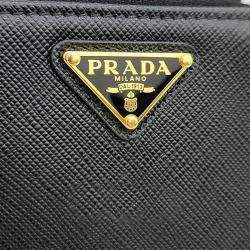 Pre Owned Prada Saffiano phone case and cross bag