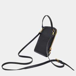 Pre Owned Prada Saffiano phone case and cross bag