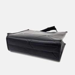 Prada Black Leather Tote & Shoulder Bag  