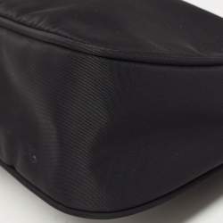 Pre Owned Prada Black Tessuto Sport Pochette