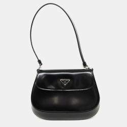 Pre Owned Prada Cleo Brushed Shoulder Bag