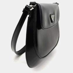 Pre Owned Prada Cleo Brushed Shoulder Bag