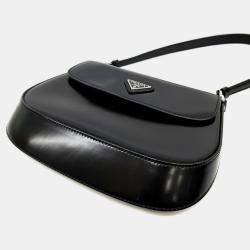 Pre Owned Prada Cleo Brushed Shoulder Bag