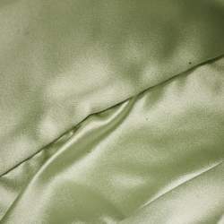 Pre Owned Prada Mint Green Satin Mini Crystal Studded Re-Edition 2000 Shoulder Bag