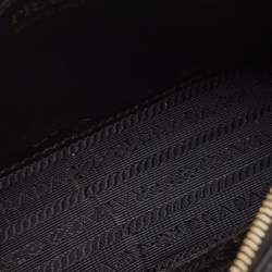 Prada Black Diagramme Leather Camera Bag