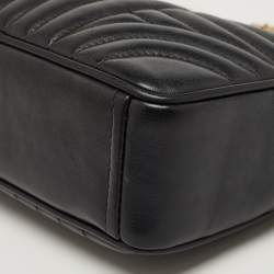 Prada Black Diagramme Leather Camera Bag