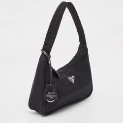 Prada Black Nylon Mini Re-Edition 2000 Shoulder Bag