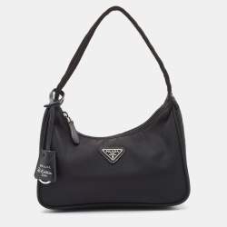 Prada Black Nylon Mini Re-Edition 2000 Shoulder Bag