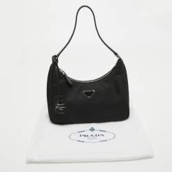 Prada Black Nylon Mini Re-Edition 2005 Shoulder Bag